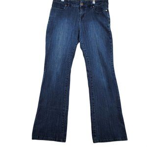 The Limited 312 Jeans Women's Stretch Boot- Cut Mid Rise 5 Pocket Blue 10